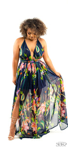 Christy Floral Maxi Dress