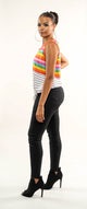 Stripe Block Twisted Tank - Classic Chic Couture™