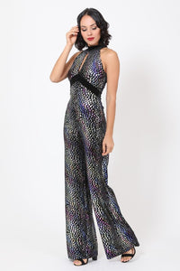 Queen of The Jungle Animal Print Jumpsuit
