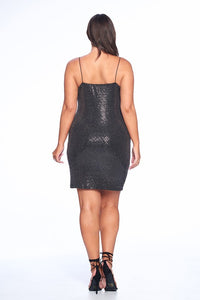 Sparkle & Shine Mini Dress - Classic Chic Couture™