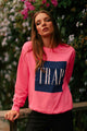 In The Trap Pink Sweatshirt