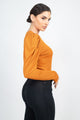 Rework the Room Puff Sleeve Top - Camel