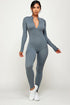 Naked Wardrobe Seamless Jumpsuit - Blue