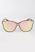 Mirror Finish Fashion Sunglasses